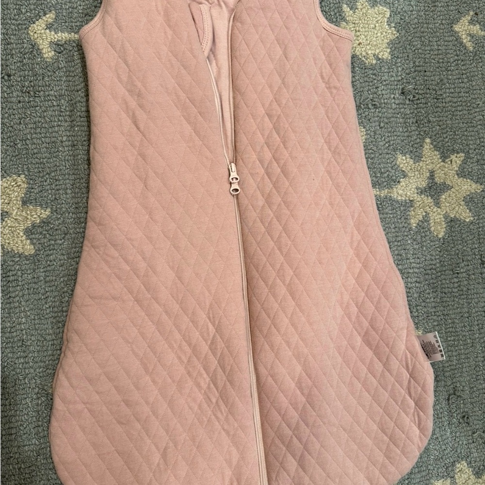 Baby Quilted Sleep Sack - Pink 0-6m